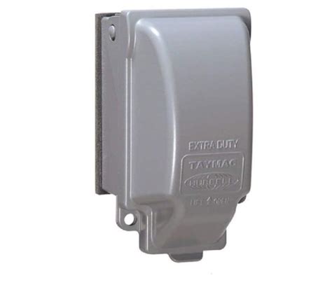 metal electrical in-use boxes grey|TayMac MX3200 RaynGuard Extra Duty Metal Weatherproof in .